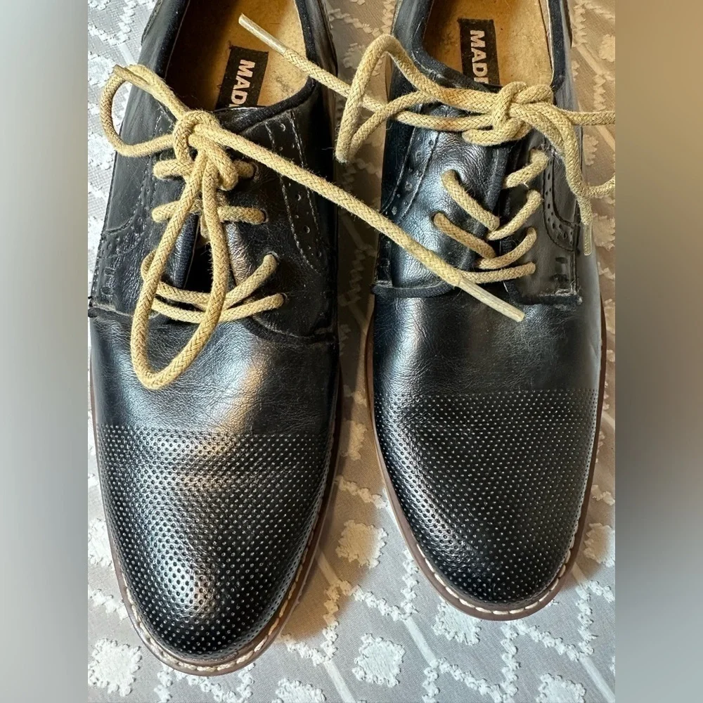 Madden Black Lace Up Oxfords Men’s Size 7M